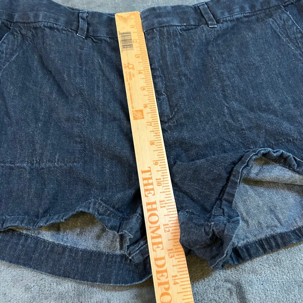 Loft Denim Shorts Dark Wash‎ Casual Everyday Summer Blue Womens 36x2.5